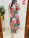 Premium Floral Pure Cotton Kurti Palazzo Co-Ord Set – Summer Comfort Wear